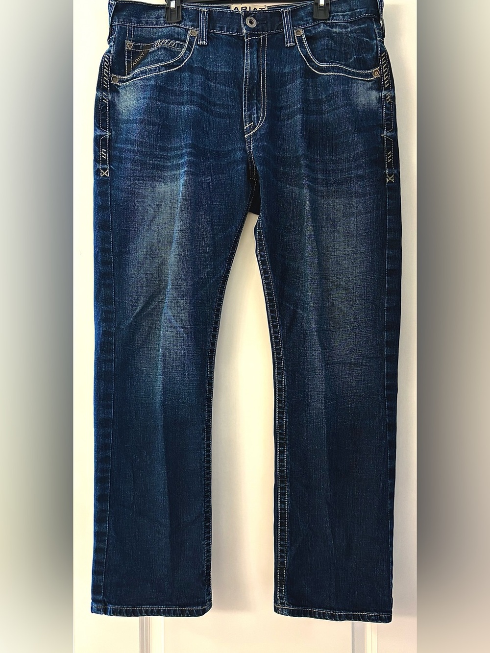 Ariat Men’s Straight Dark Blue Jeans